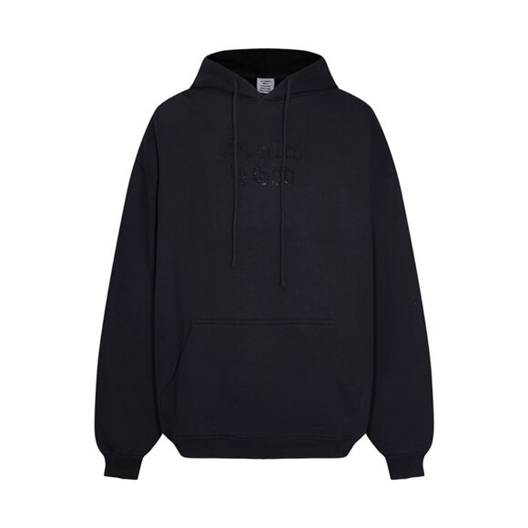 Vetements Black Diamond Embroidered Hoodie - Picture 1 of 8